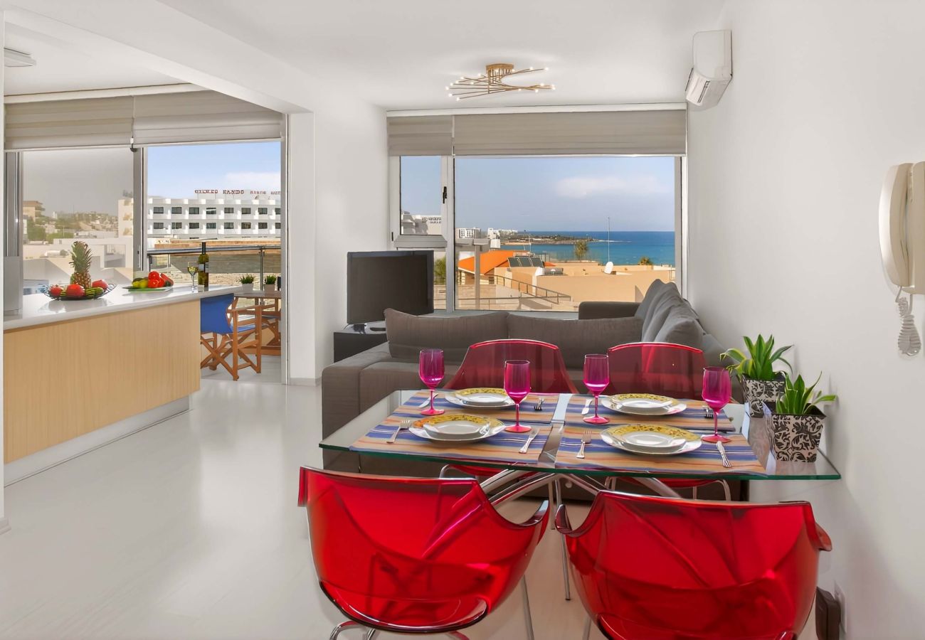Ferienwohnung in Protaras - Fig Tree Bay Seafront 401